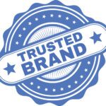 Trusted Brand Sticker.
